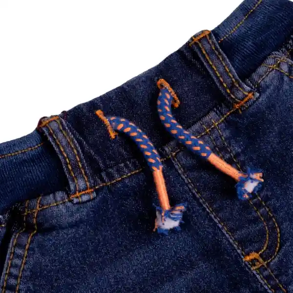 Short Bebé Niño Denim Pillín Talla 12 M