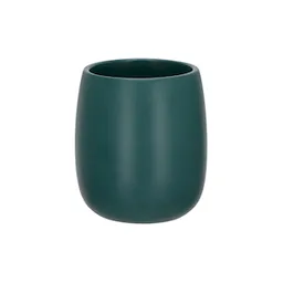 Vaso de Resina Para Baño Verde