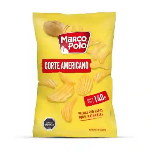 Marco Polo Papa Fritas Con Americano