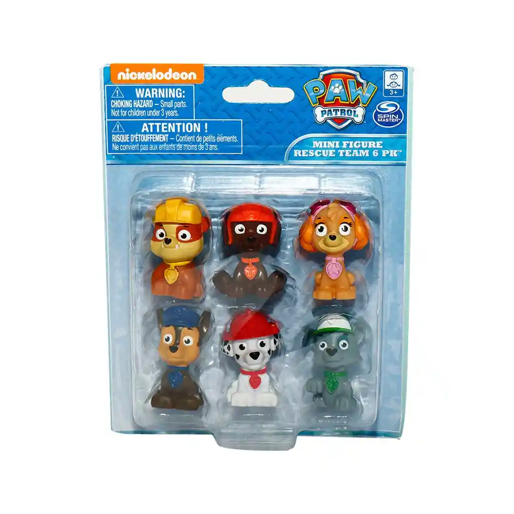 Paw Patrol 6 Mini Figuras 6033274