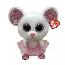 Ty Beanie Boos Peluche Nina Bailarina Blanca Regular - 36365
