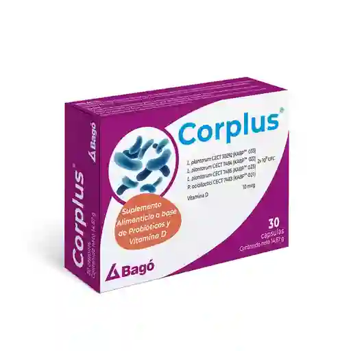  Corplus  Probiotico S + Vitamina D 