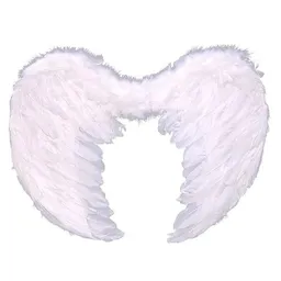 Disfraz Alas de Plumas Blancas