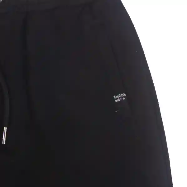 Pantalón Buzo Niño Negro Pillin 6 a