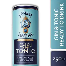 Bombay Sapphire Cóctel Tonic 6.5 Grados