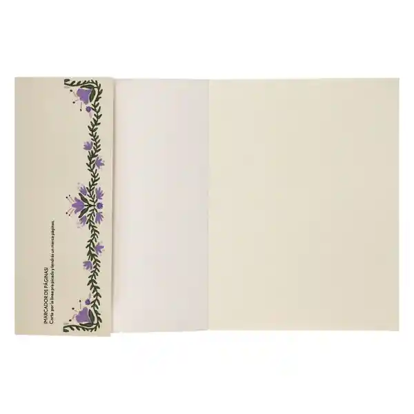 Libreta Con Lomo y Tapa Papel 16.5 x 1.5 x 21 cm Casaideas
