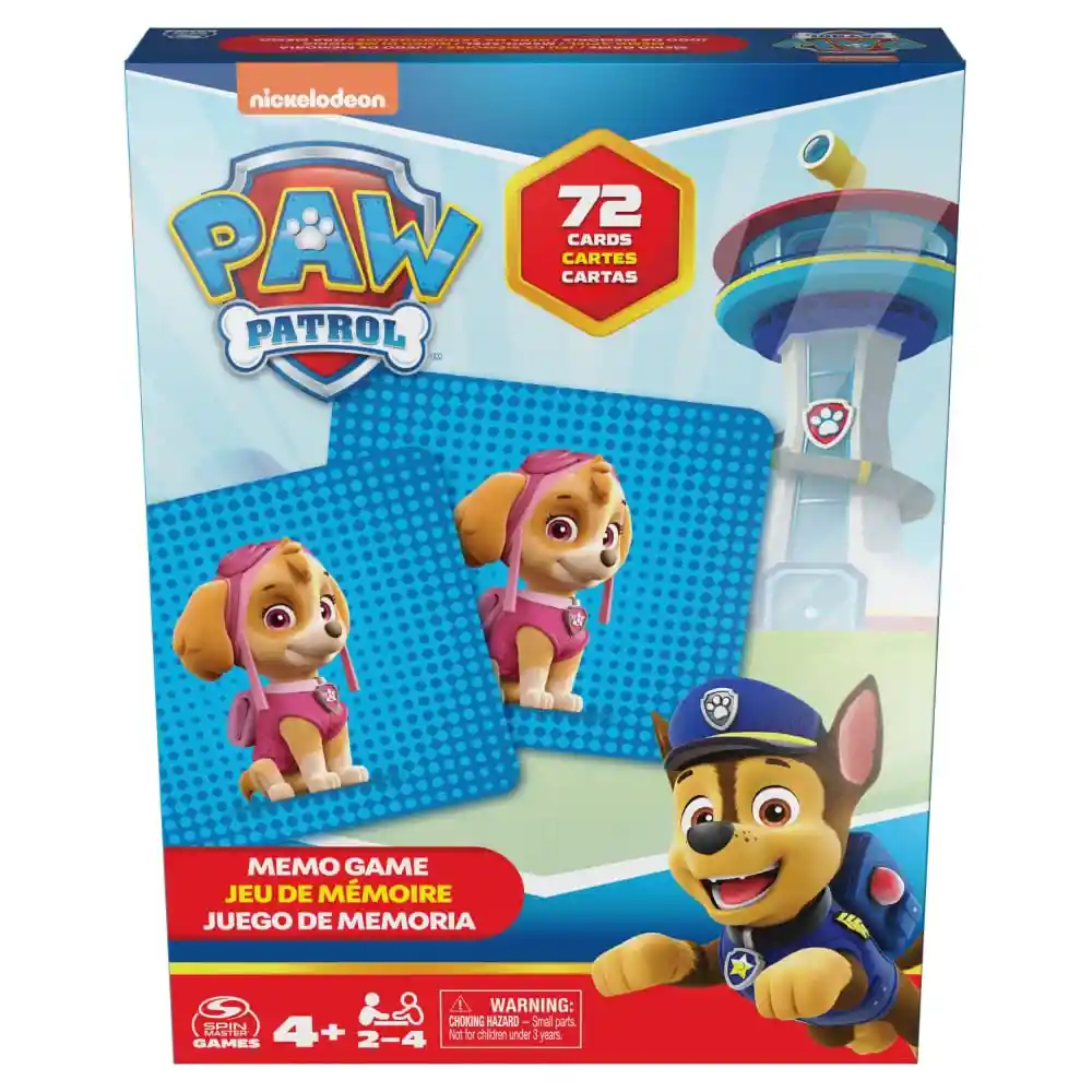 Juego de Memoria Disney Paw Patrol