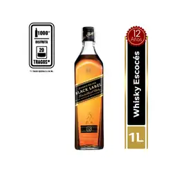 Whisky Johnnie Walker Black Label 1 L