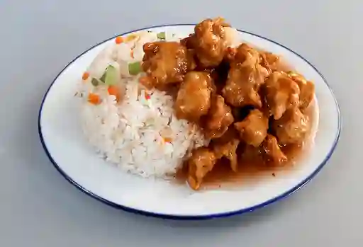 Colación Pollo con Piña