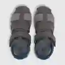 Sandalias Franciscana Cuero De Niño Gris Talla 29