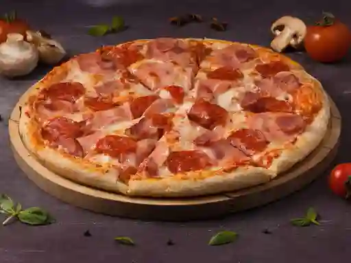 Pizzas Jamon y Tocino 32 Cm