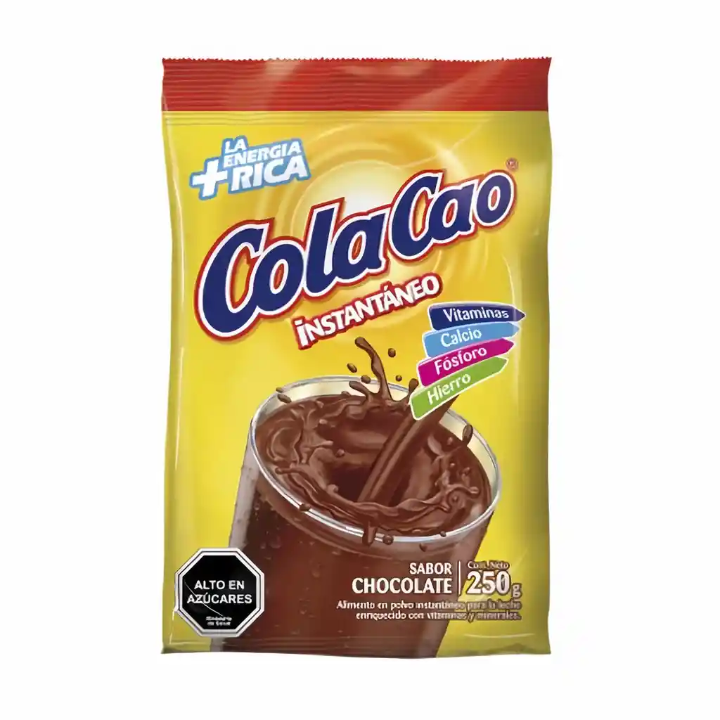 Cola Cao Alimento Instantáneo Sabor a Chocolate con Cacao Natural