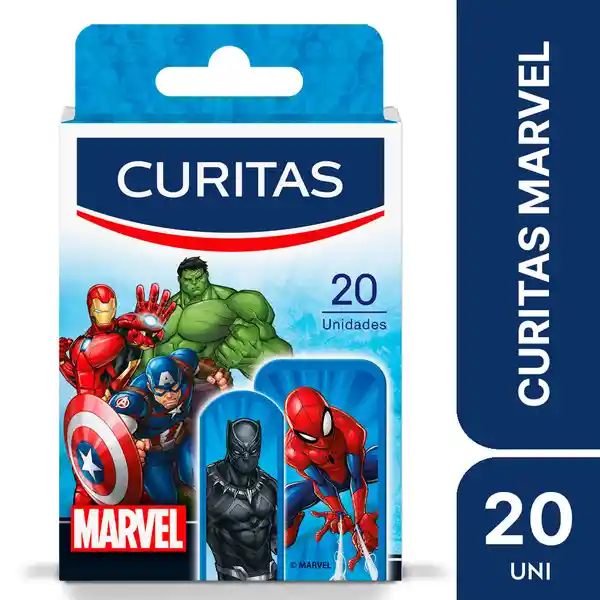 Curitas Apósitos Adhesivos Marvel para Niños 
