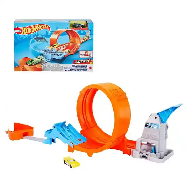 Hot Wheels Juego Pista de Campeonato de Loop
