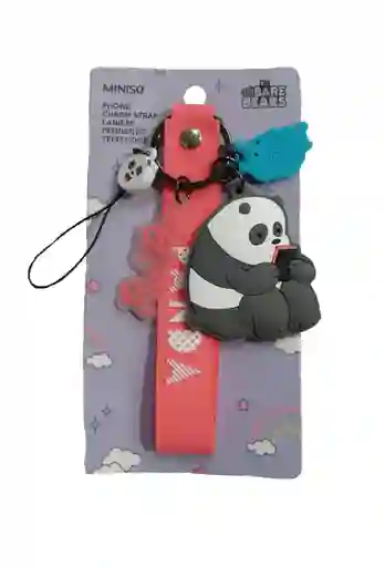 Miniso Llavero para Celular Bare Bears