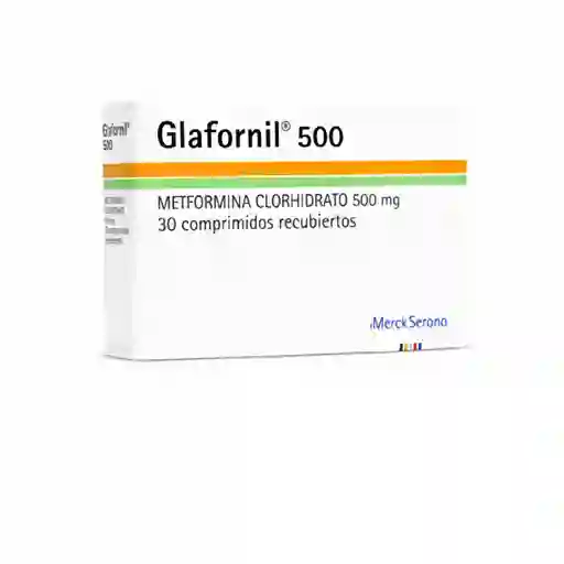 Glafornil Metformina Clorhidrato (500 mg)