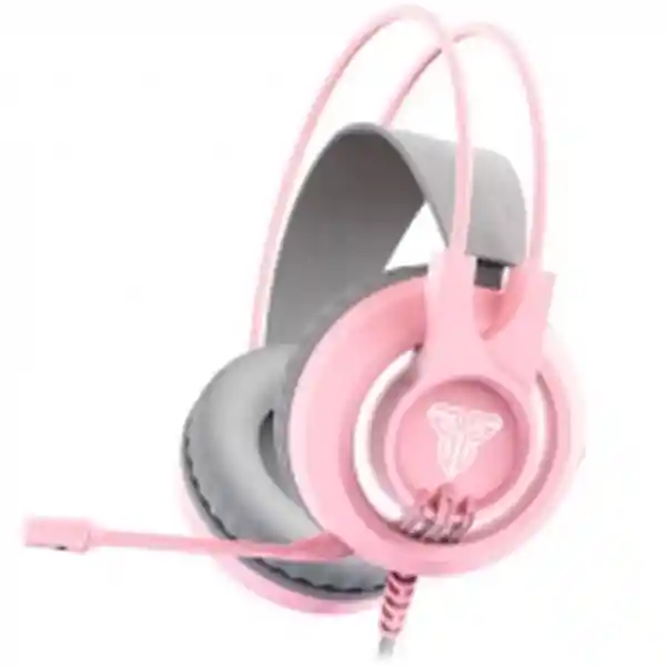 Audífonos Rgb Chief Ii Sakura Edition Fantech Rosado Hg20