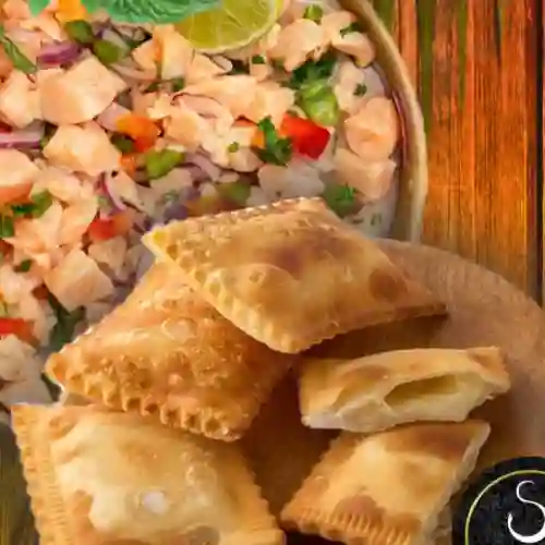 Ceviche y Empanadas