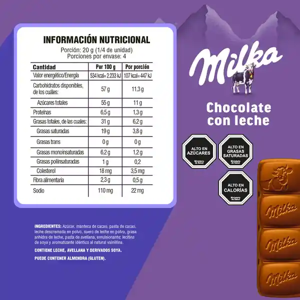 Milka Chocolate Alpine