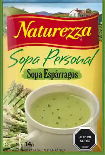 Naturezza Sopa Personal Uno Crema Espárragos