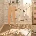 Tendedero Metálico Horizontal Plegable de Piso 156 x 61 x 99 cm