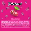 Trident Chicle Sabor Cereza