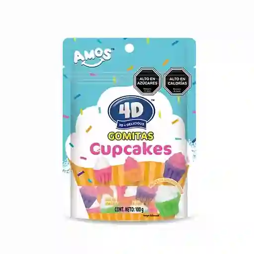 Amos Gomitas 4D Cupcakes