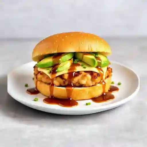 Burger Pollo Teriyaki