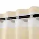 Set Cortina Texturada Con Presillas 140 x 240 cm Casaideas