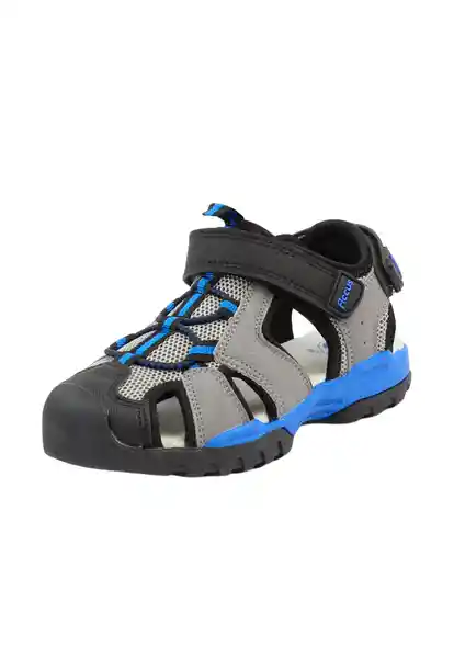 Sandalias Outdoor Velcro Kids Niño Gris Talla 22 878