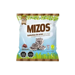 Mizos Galleta Arroz Chocolate 25 g