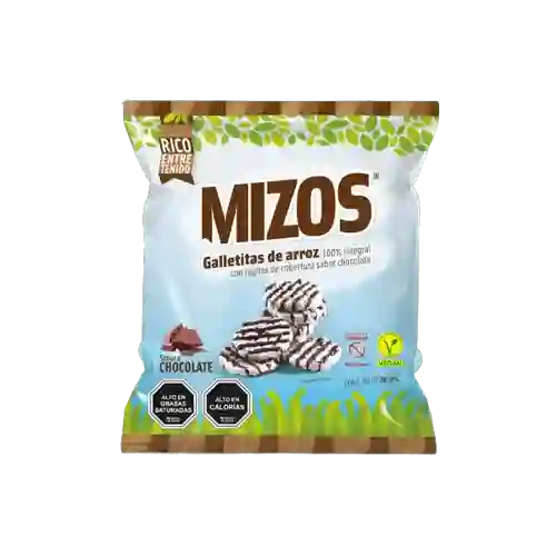 Mizos Galleta Arroz Chocolate 25 g