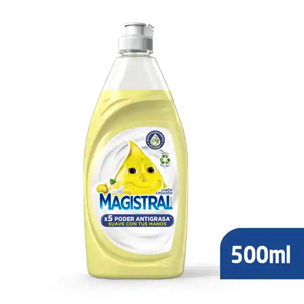 Magistral Detergente Cremoso Ultra de Limón