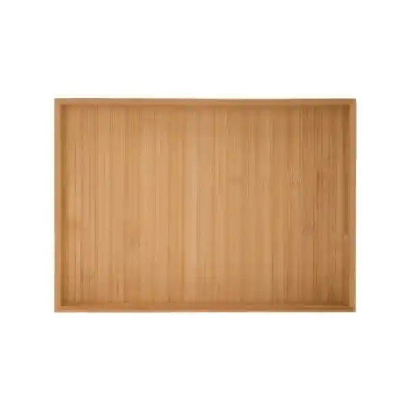 Bandeja de Bambú 28 x 4.5 x 40 cm Casaideas