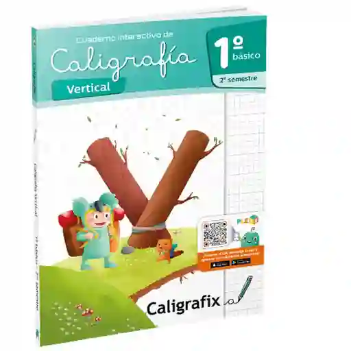 Caligrafix Cuaderno 1Â° Básico Segundo Semestre Vertical