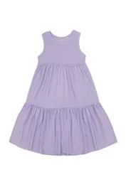 Vestido Junior Borlas Day to Day Niña Lila Talla 12 785