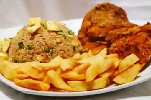 el Mostrito Crispi con Chaufa