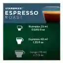 Starbucks Café Espresso Roast en Cápsulas