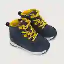 Botines Urbano De Niño Azul/amarillo Talla 25