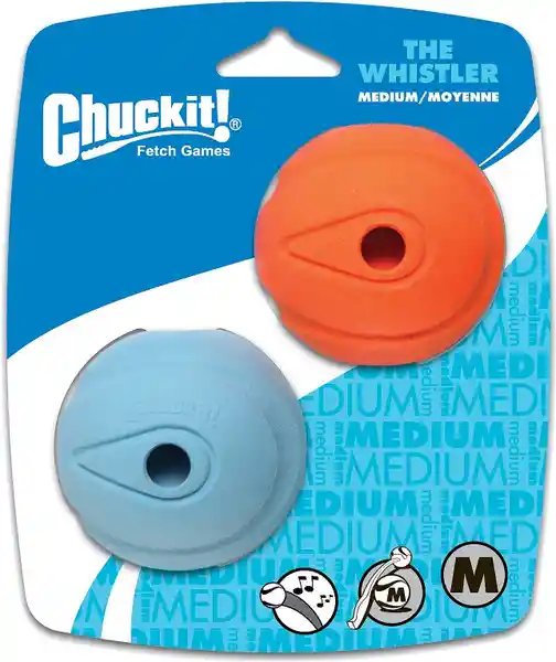 Chuckit Pack Pelota The Whistler Medium