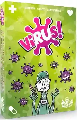 Tranjis Games Juego de cartas Virus
