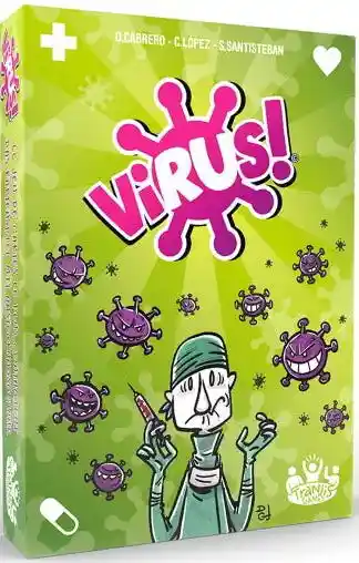 Tranjis Games Juego de cartas Virus