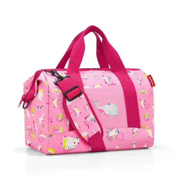 Bolso de Viaje Allrounder Abc Friends Pink M Reisenthel