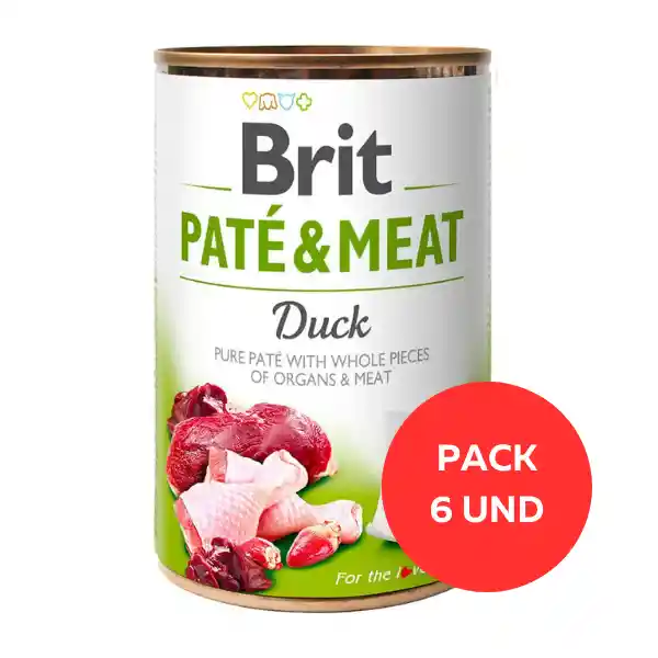 Brit Paté Para Perro &Amp Meat Duck