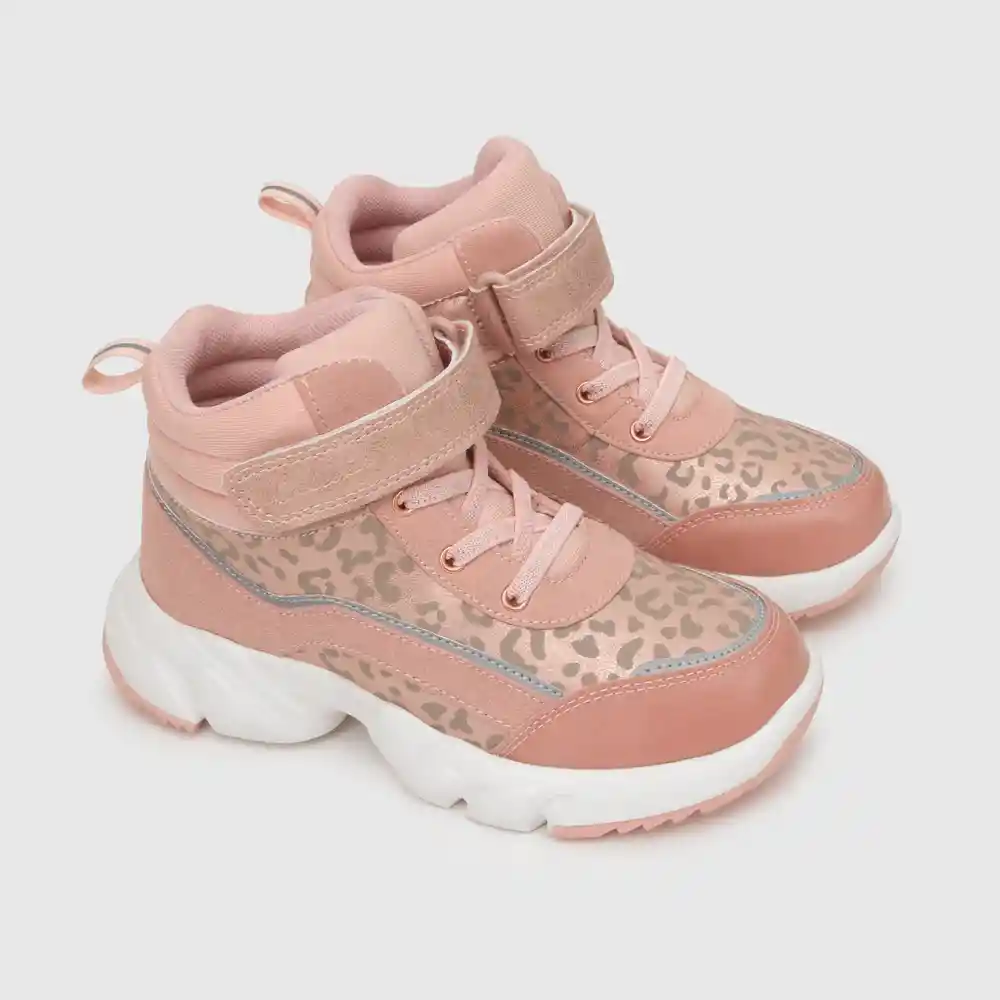 Botines Para Niña Rosado Talla 29