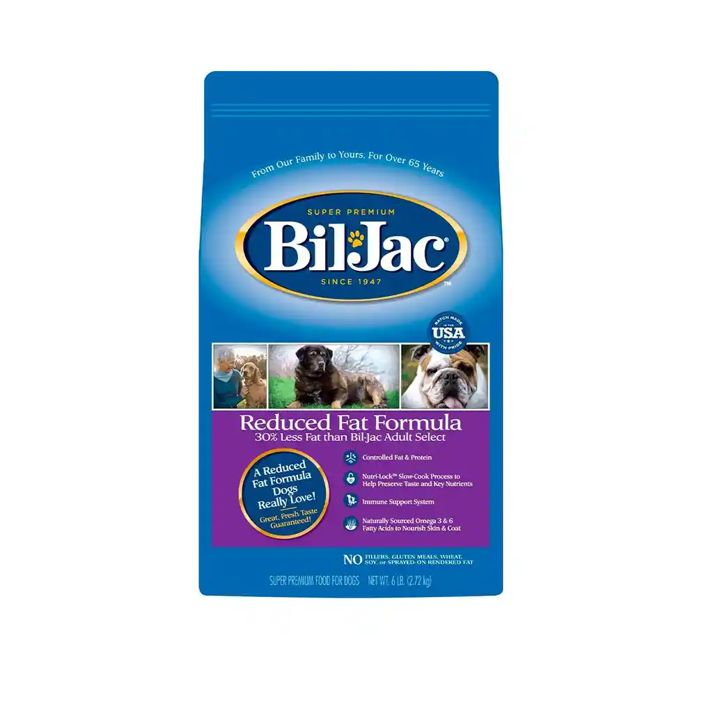 Bil Jac Alimento para Perro Reduced Fat Formula