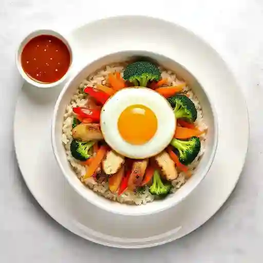 Bibimbap de Pollo