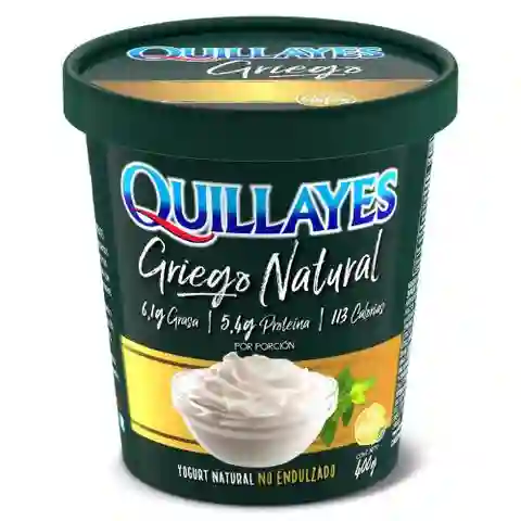 Quillayes Yogurt Griego Natural