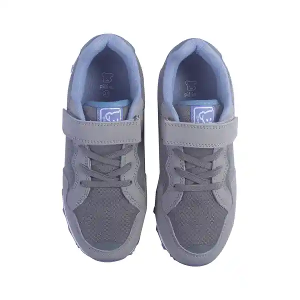 Zapatillas Niño Gris Pillin 32