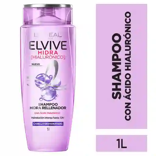 Elvive Shampoo Hidra Hialurónico